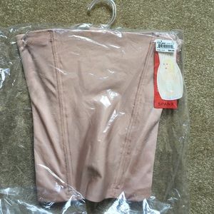 Spanx Boostie-Yay Comfy Corset Rose Gold sz S NWT